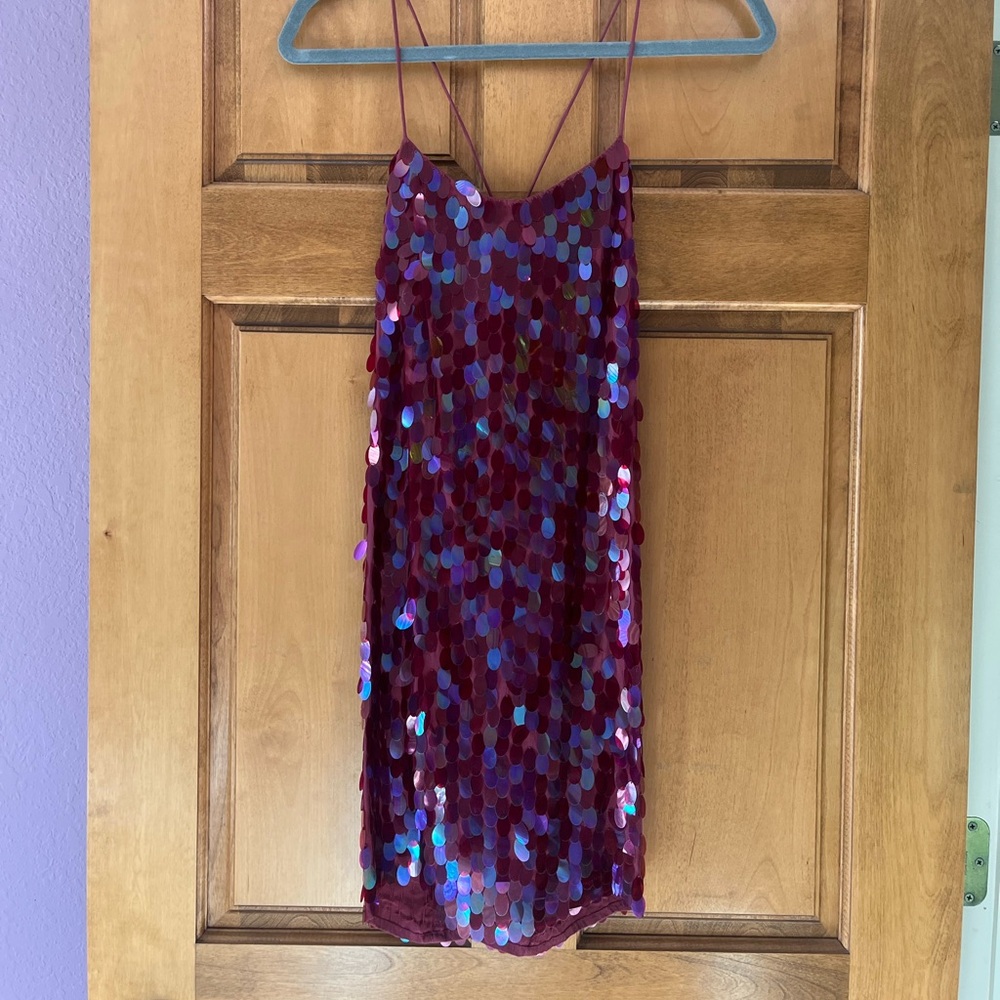 Free People Mini Sequin Dress